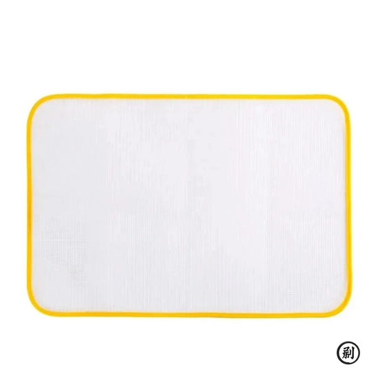 1pc Cloth Protective Press Mesh Insulation Ironing Board Mat Cover Against Pressing Pad Mini Iron Random Colors